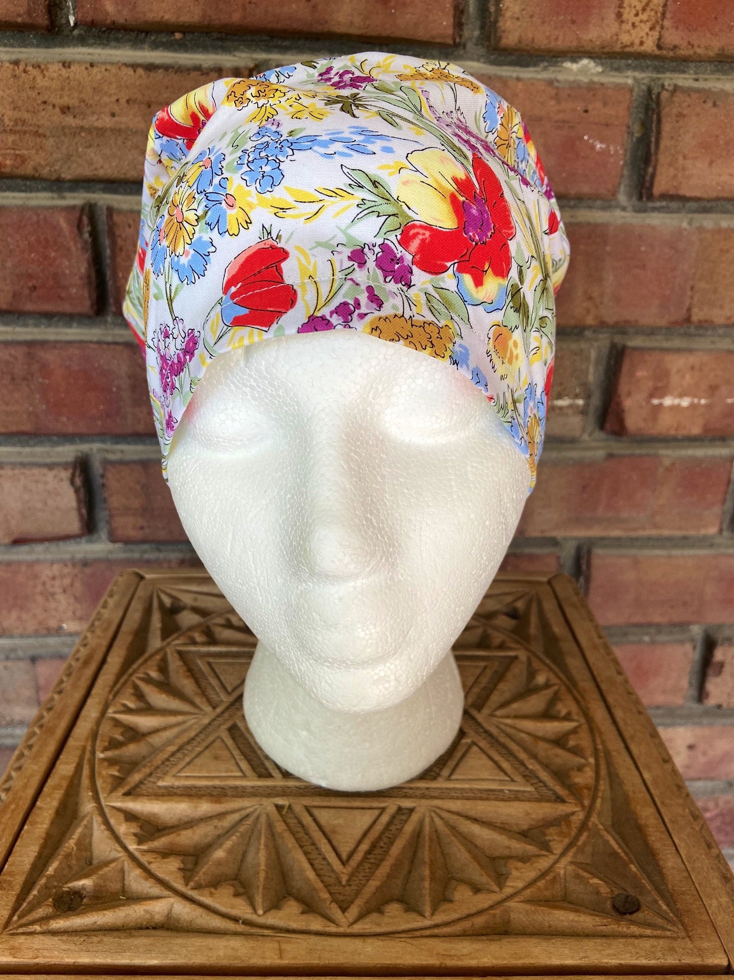 Wildflower Scrub Cap | Stitchy Witch Co. - StitchyWitch