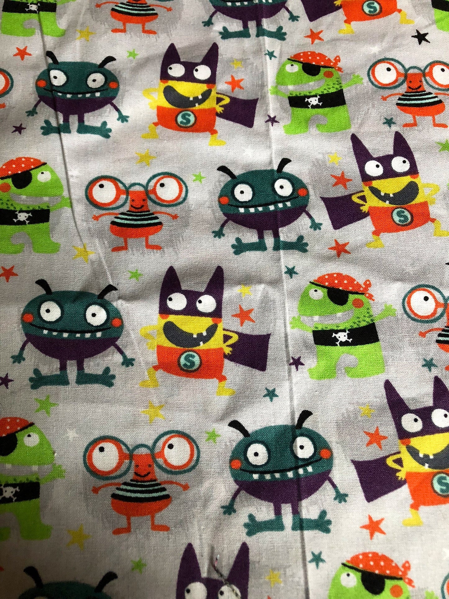 Little Monsters Scrub Cap | Stitchy Witch Co.