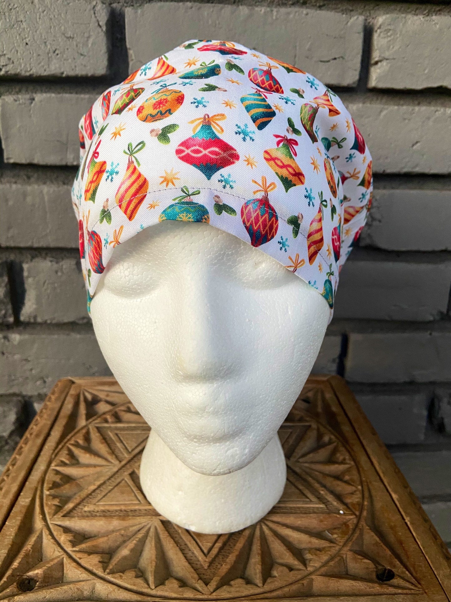 Ornament Scrub Cap | Stitchy Witch Co. - StitchyWitch