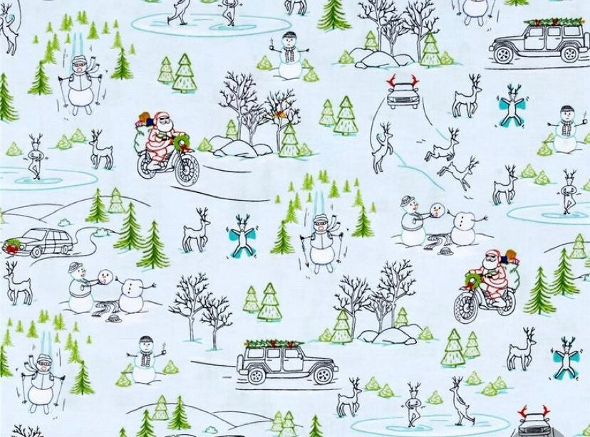 Christmas Town Scrub Cap | Stitchy Witch Co. - StitchyWitch