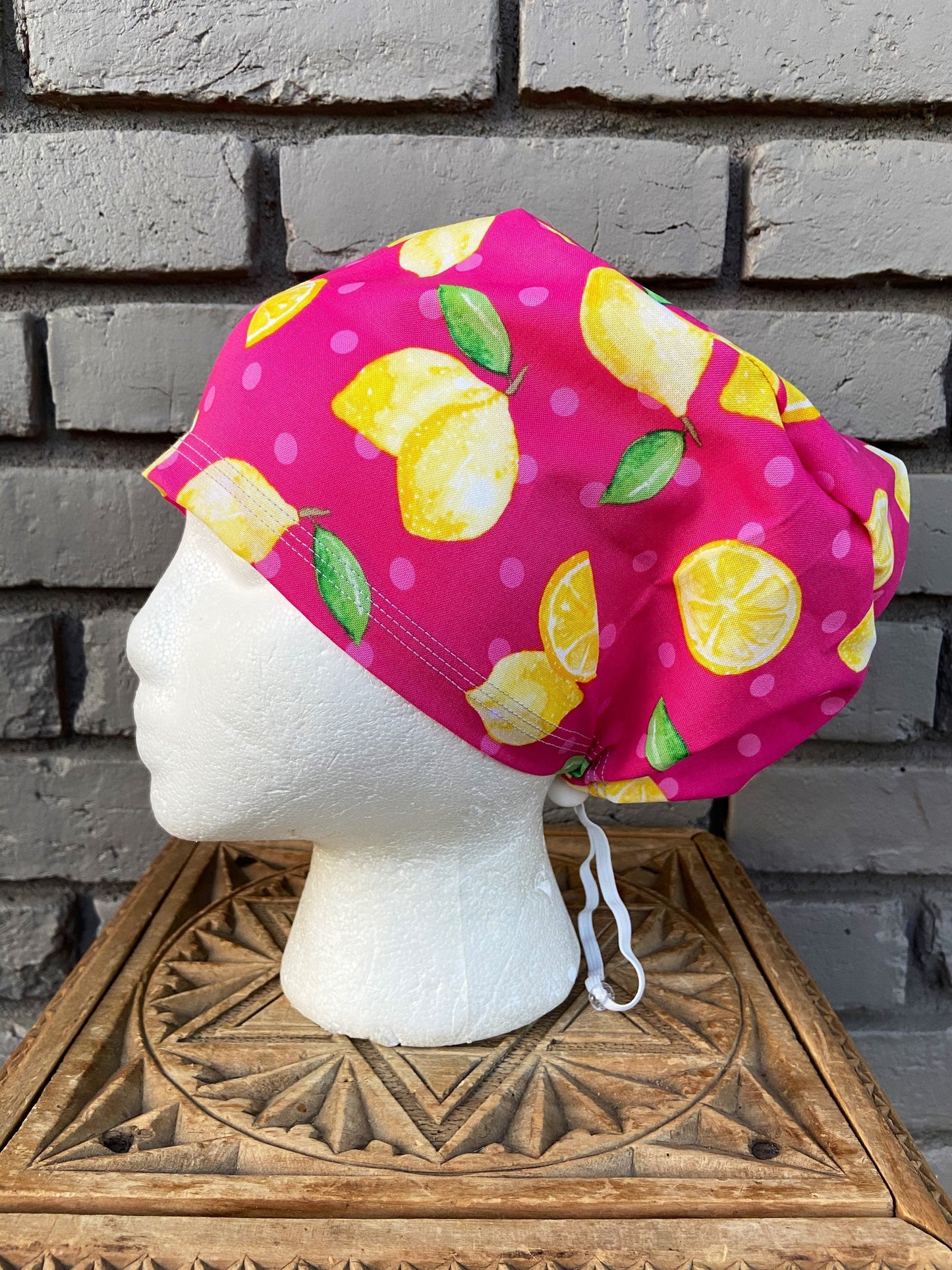 Lemon Scrub Cap | Stitchy Witch Co. - StitchyWitch