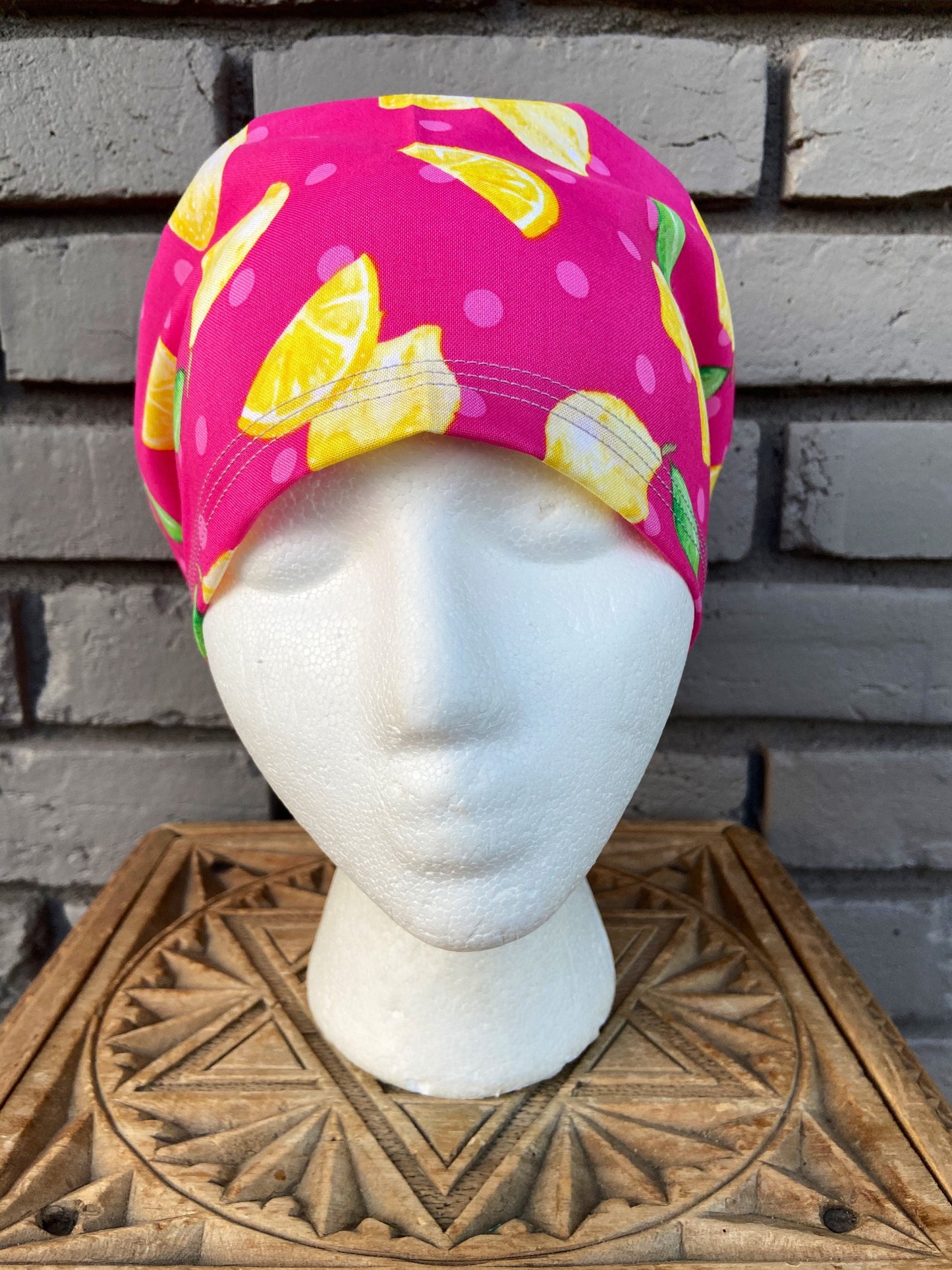 Lemon Scrub Cap | Stitchy Witch Co. - StitchyWitch