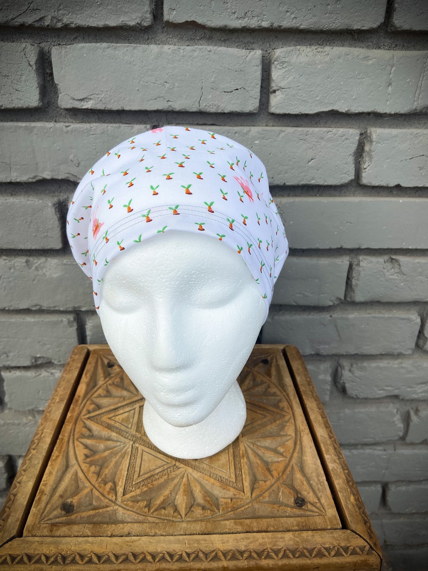 Easter Bunny Scrub Cap | Stitchy Witch Co.