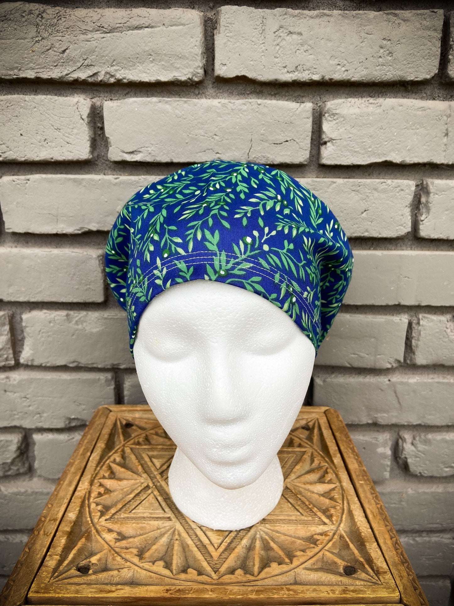 Olive Branch Scrub Hat | Stitchy Witch Co.