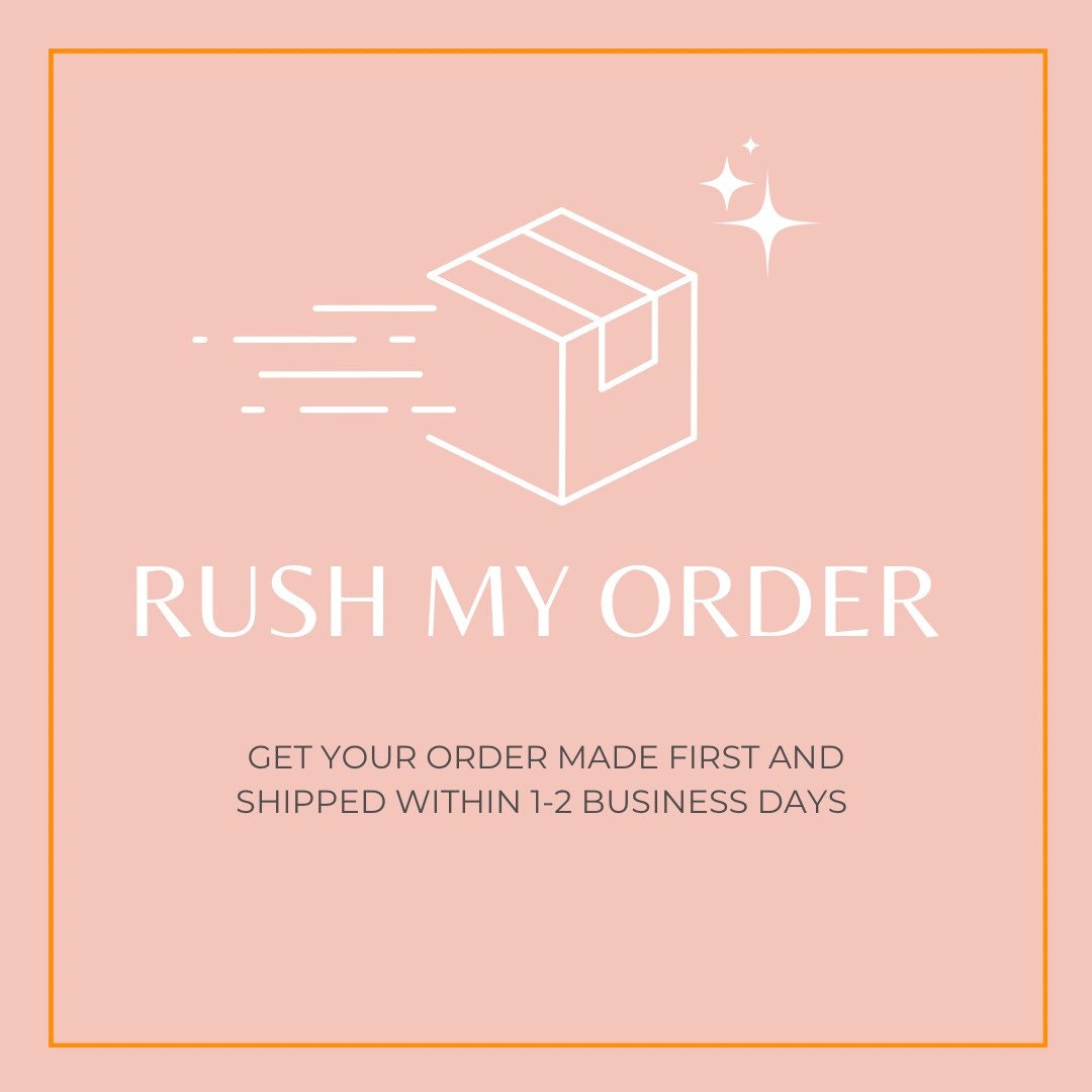 Rush My Order | Stitchy Witch Co.