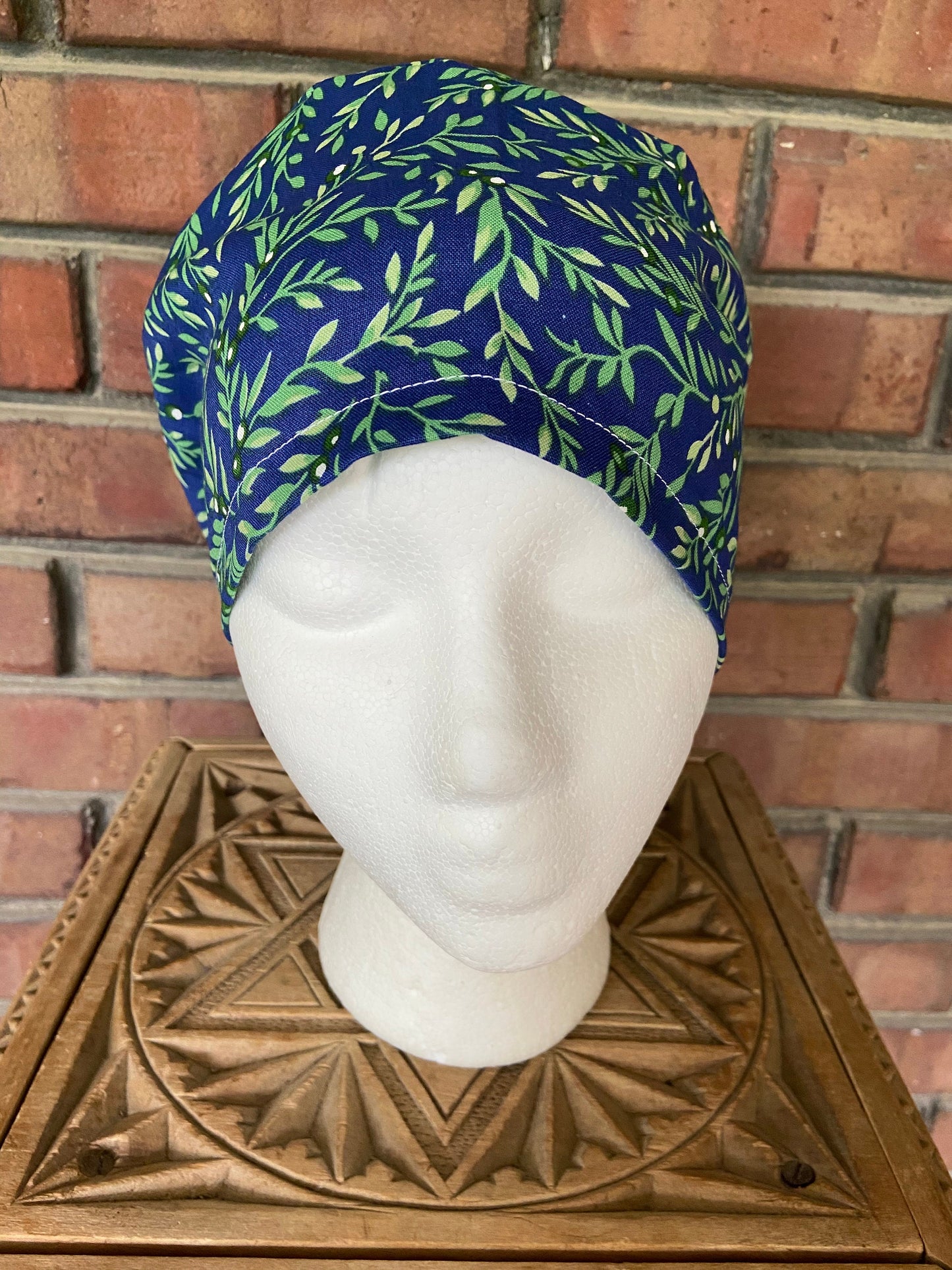 Olive Branch Scrub Hat | Stitchy Witch Co.