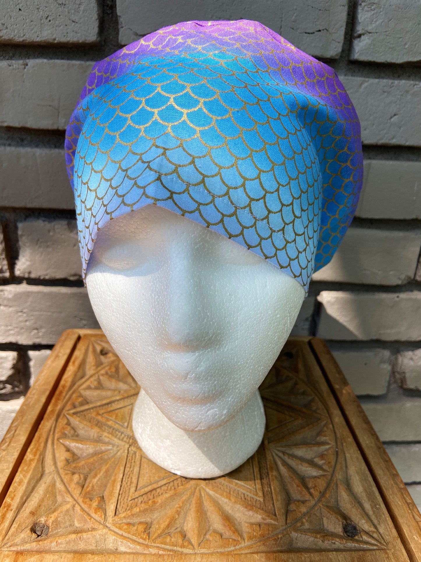 Mermaid Scrub Cap | Stitchy Witch Co. - StitchyWitch 