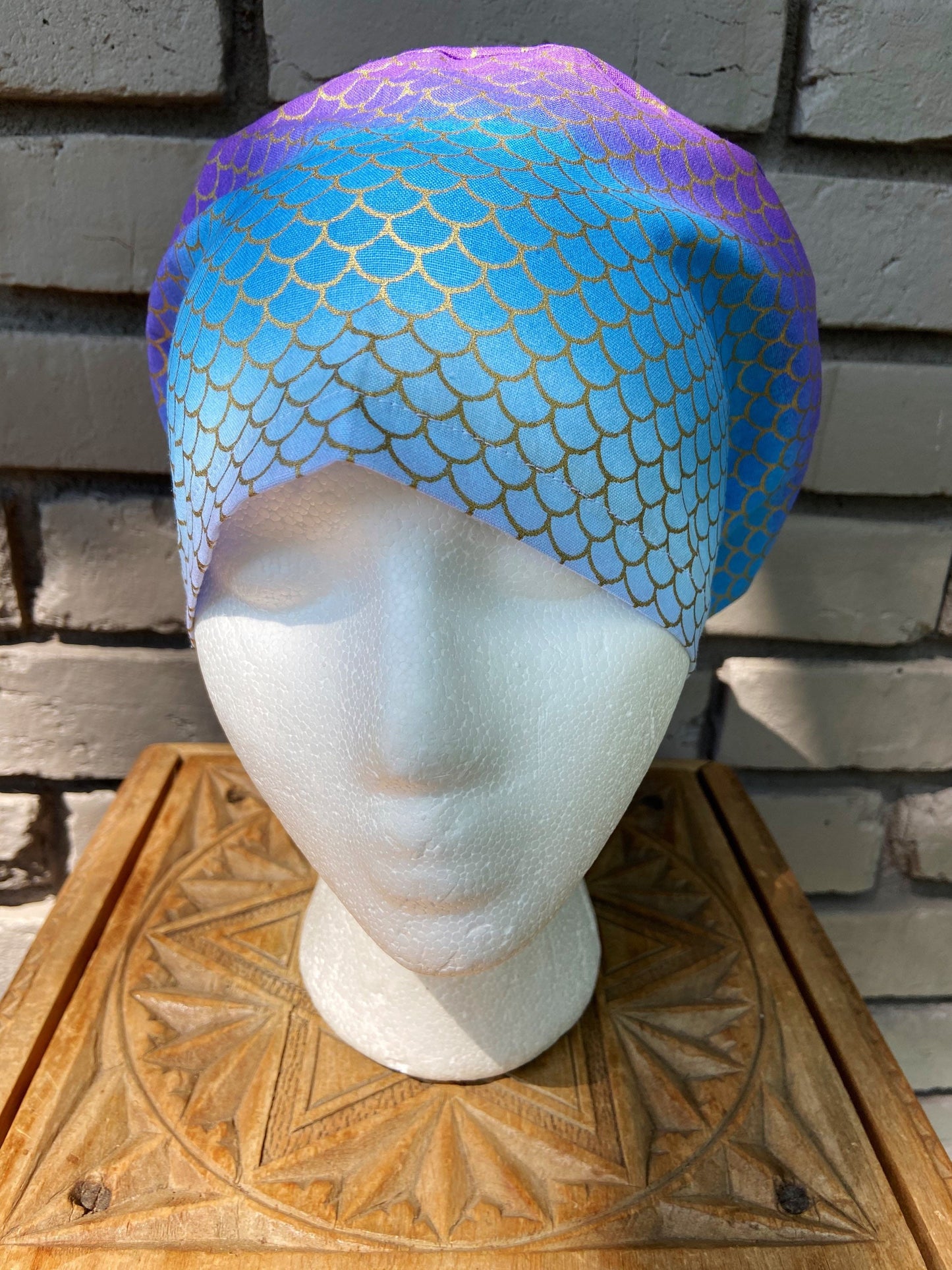 Mermaid Scrub Cap | Stitchy Witch Co.