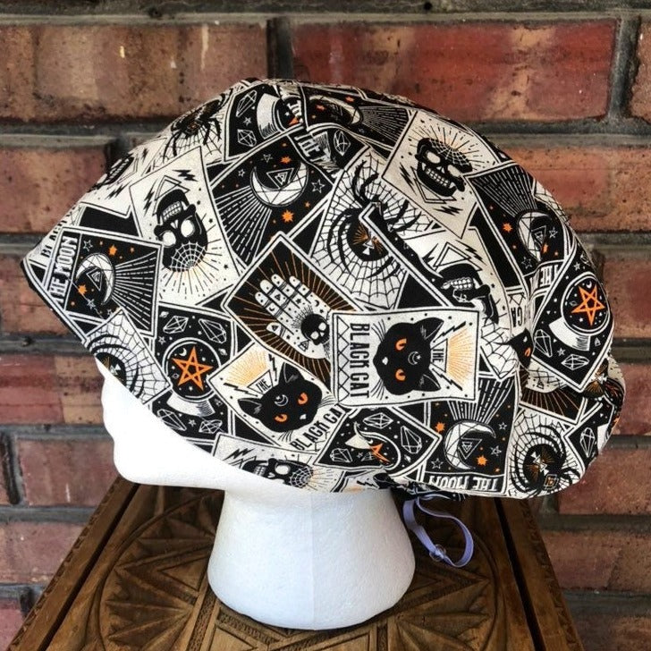 Tarot Card Scrub Hat | Stitchy Witch Co.