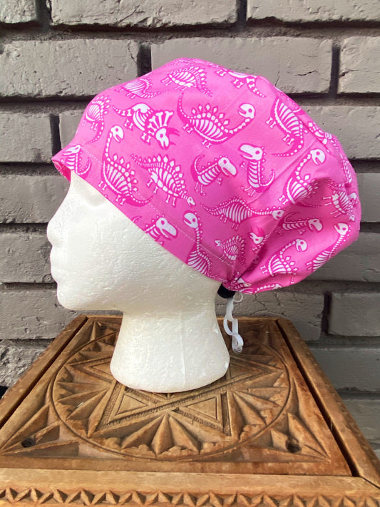 Dinosaur Scrub Cap | Stitchy Witch Co. - StitchyWitch 