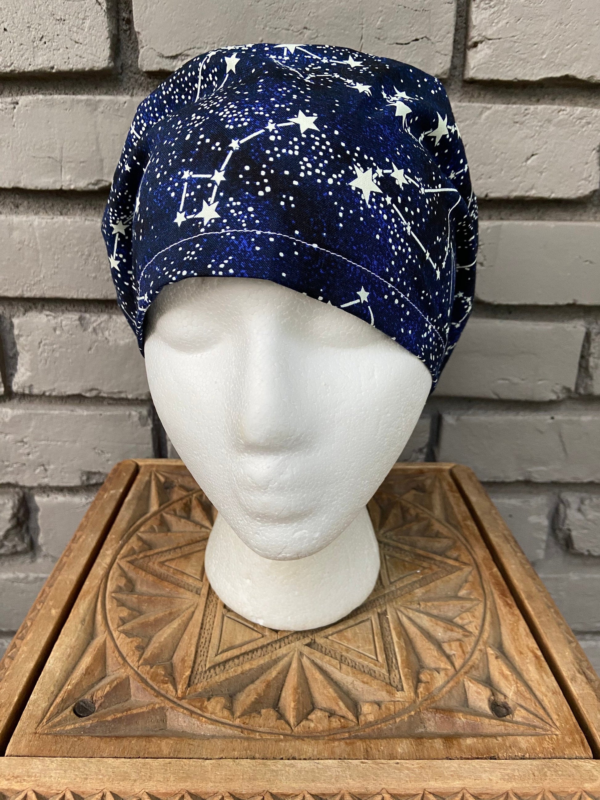 Constellation Scrub Cap | Stitchy Witch Co. - StitchyWitch 