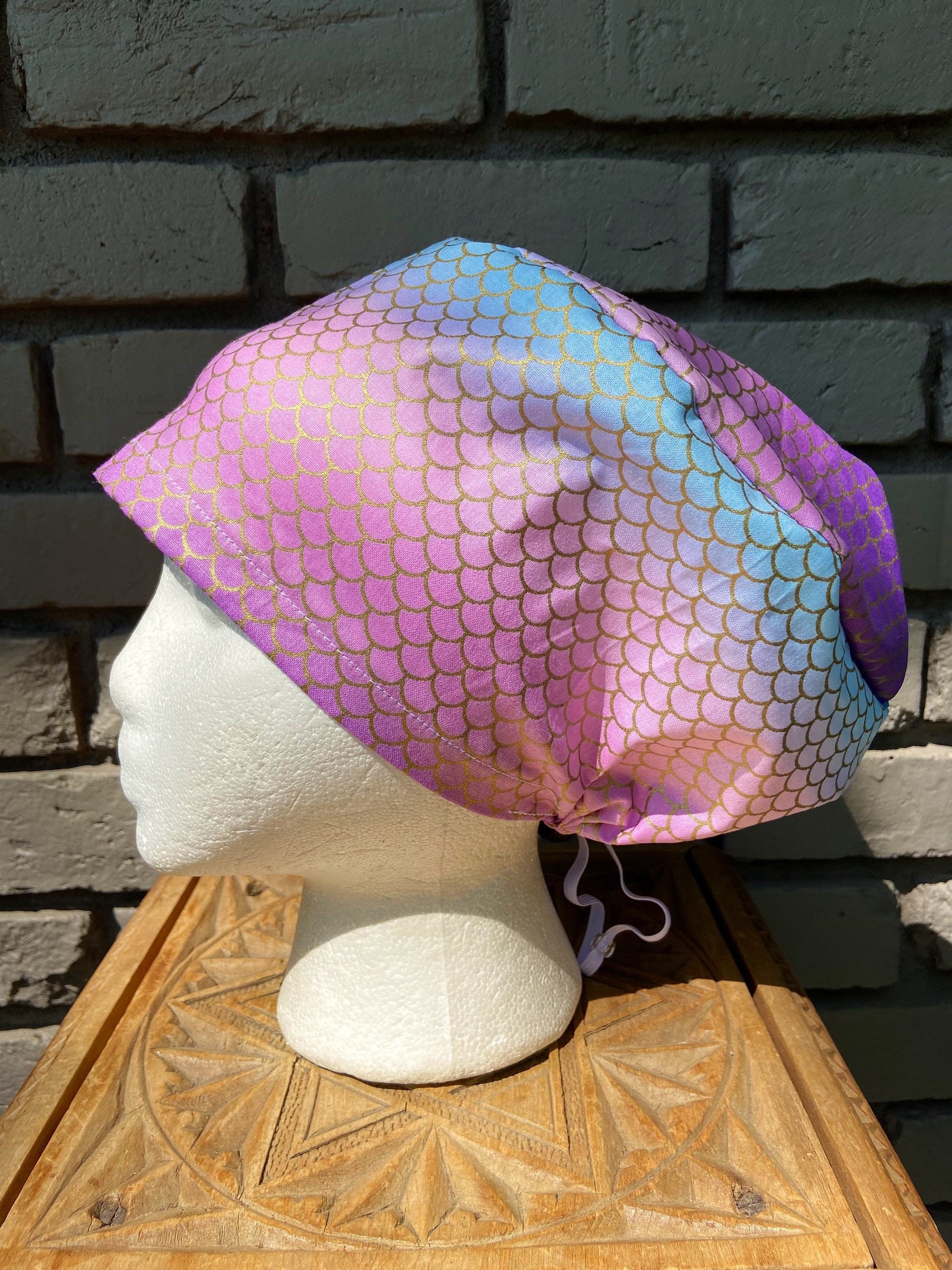 Mermaid Scrub Cap | Stitchy Witch Co. - StitchyWitch 