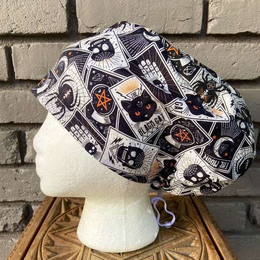 Tarot Card Scrub Hat | Stitchy Witch Co.