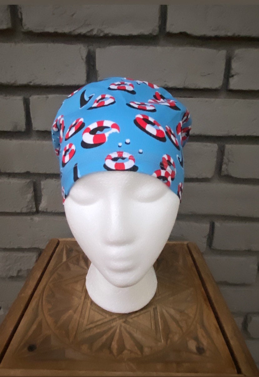 Shark Scrub Cap | Stitchy Witch Co. - StitchyWitch 