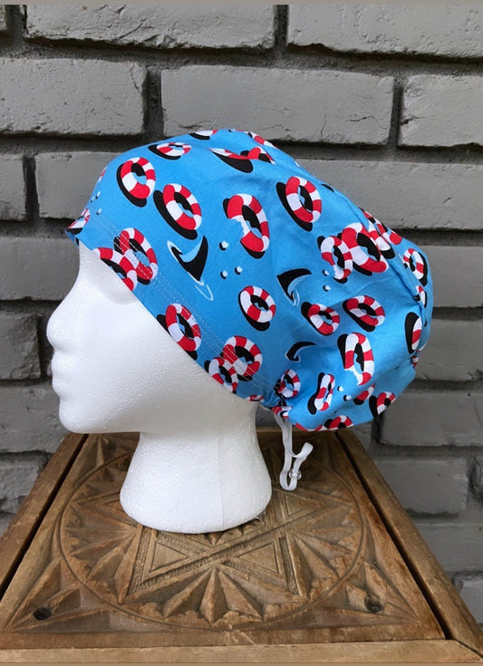 Shark Scrub Cap | Stitchy Witch Co. - StitchyWitch 