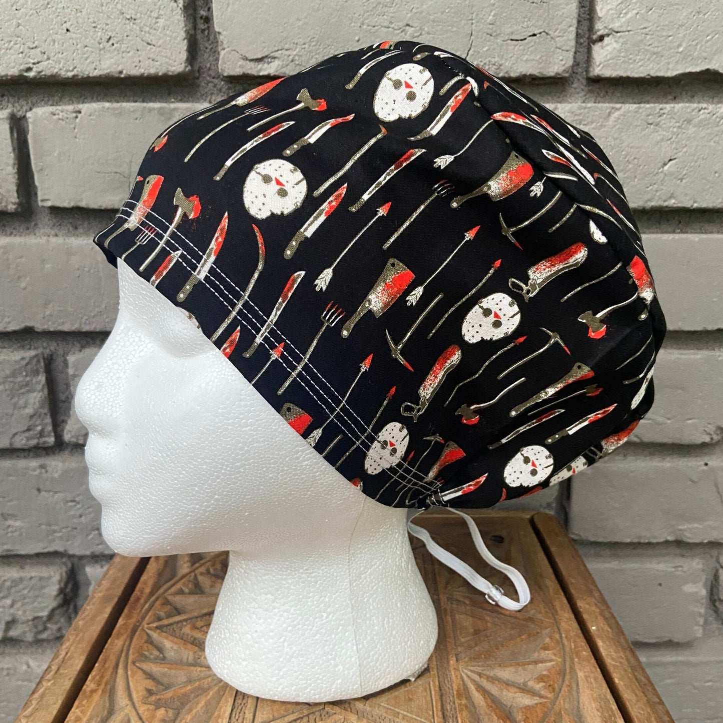 Halloween Scrub Cap | Stitchy Witch Co.