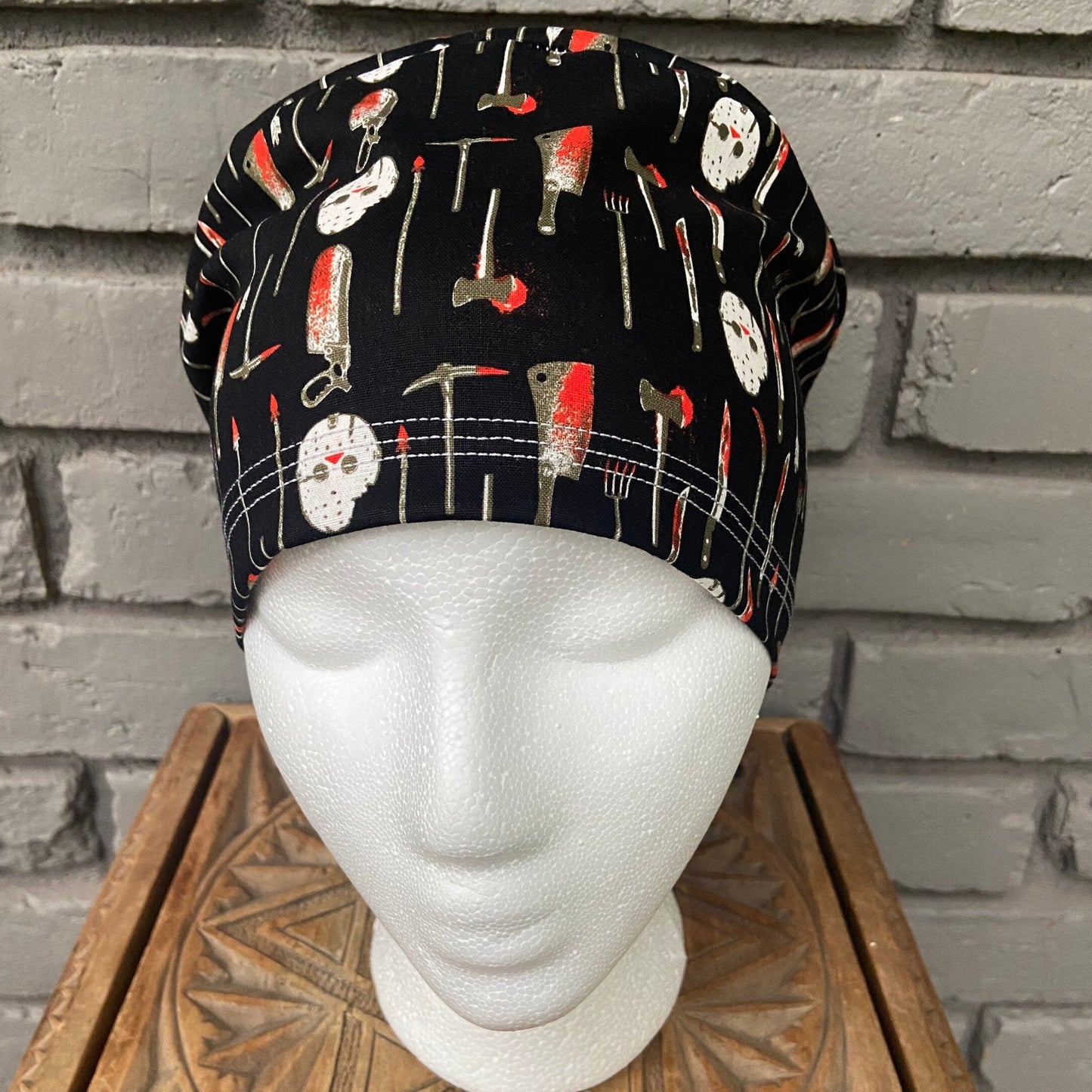 Halloween Scrub Cap | Stitchy Witch Co.