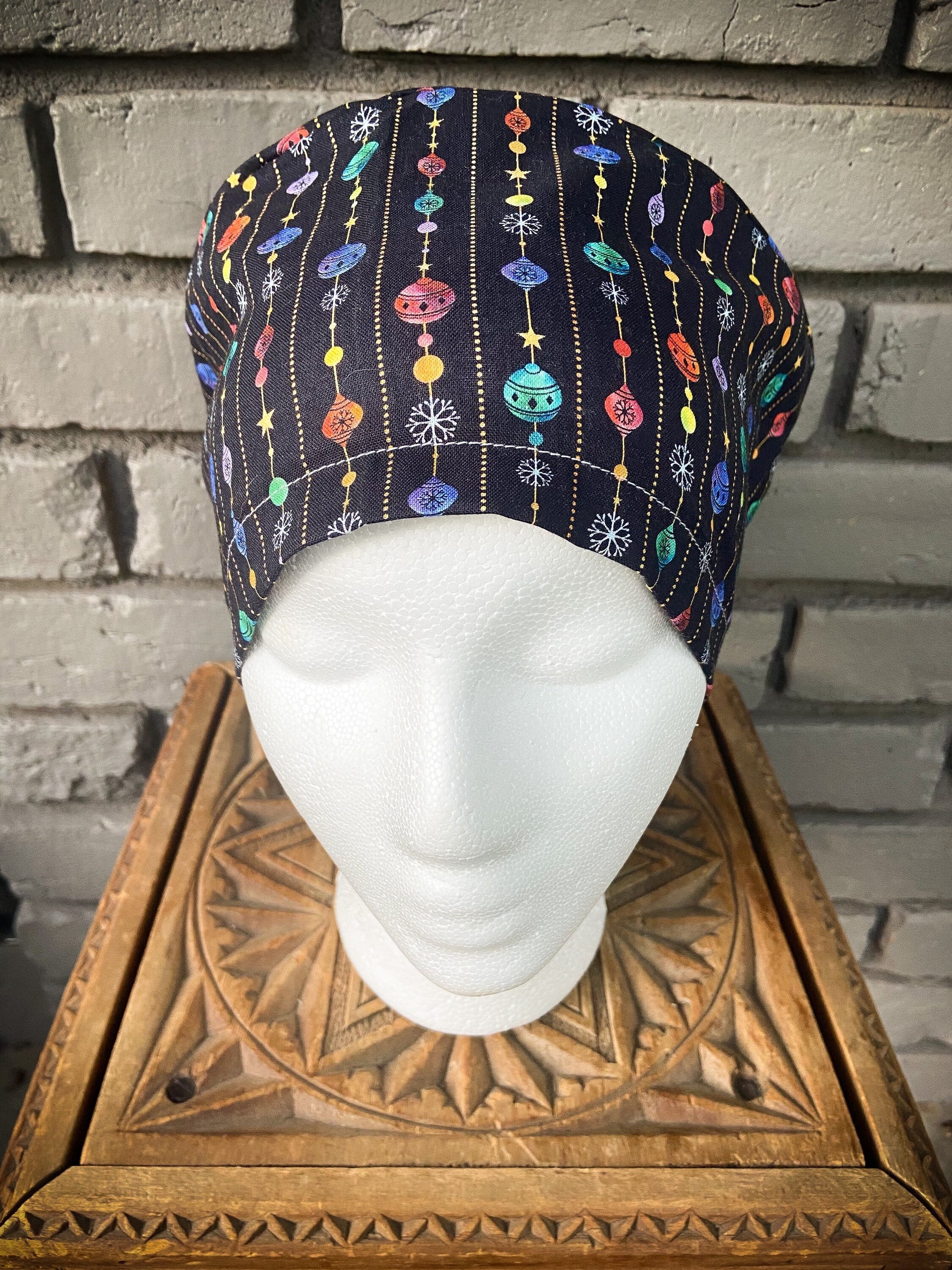 Ornament Scrub Cap | Stitchy Witch Co. - StitchyWitch 