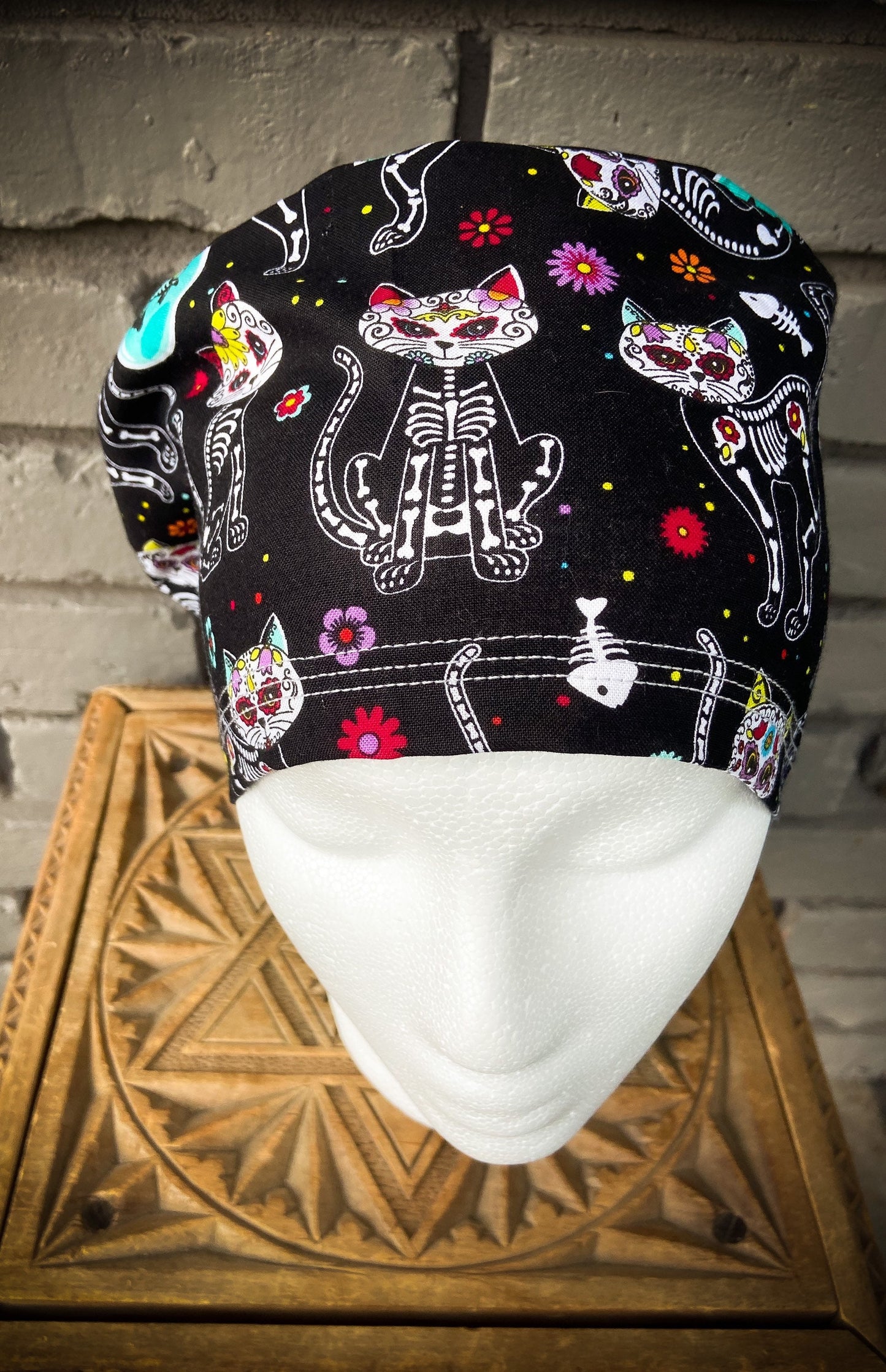Sugar Skull Kitty | Stitchy Witch Co.