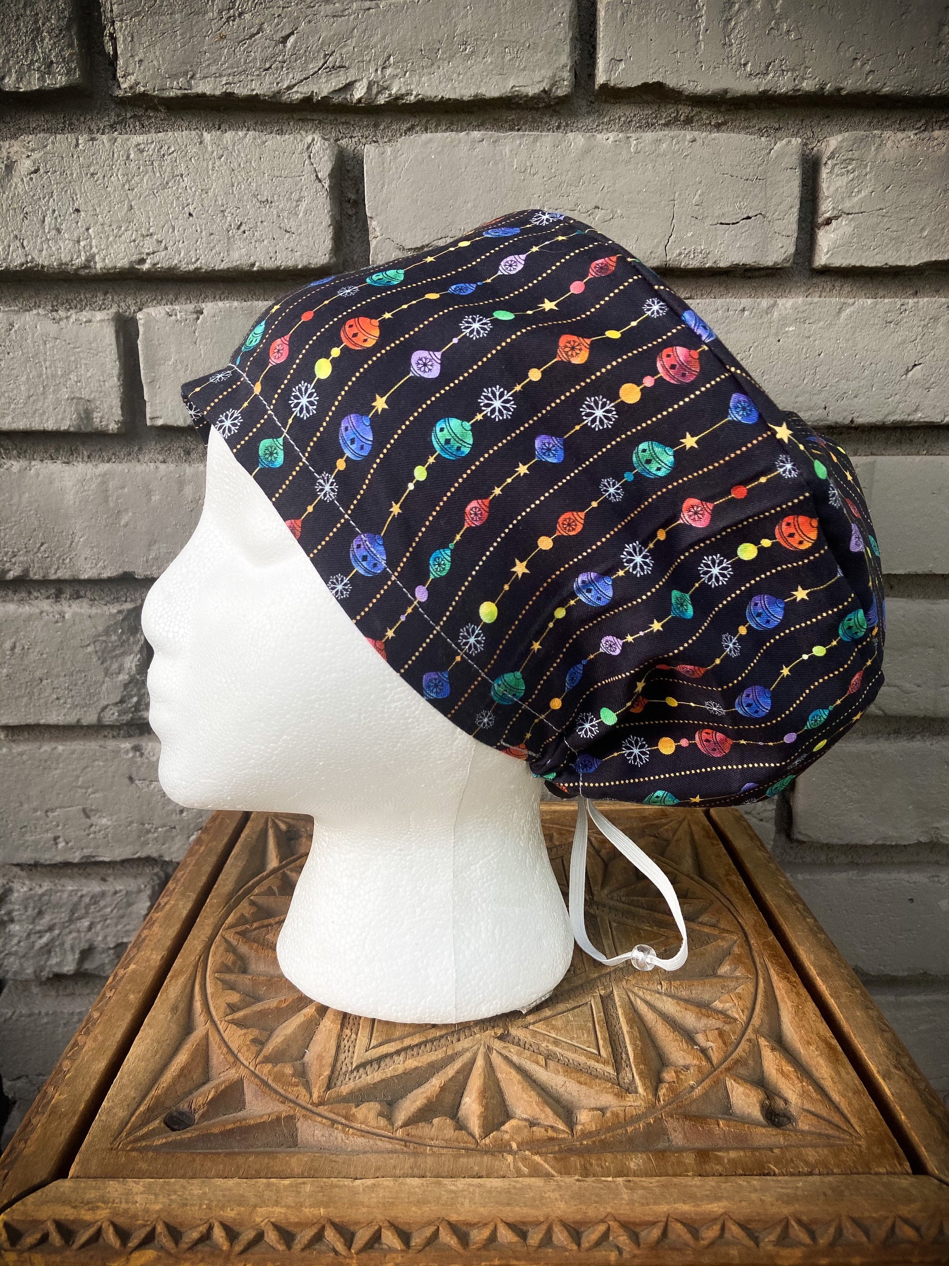 Ornament Scrub Cap | Stitchy Witch Co. - StitchyWitch 