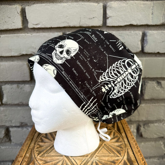 Anatomy Scrub Cap | Stitchy Witch Co.