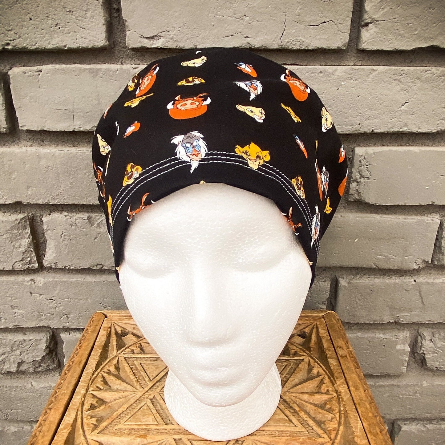 Lion Scrub Cap | Stitchy Witch Co.