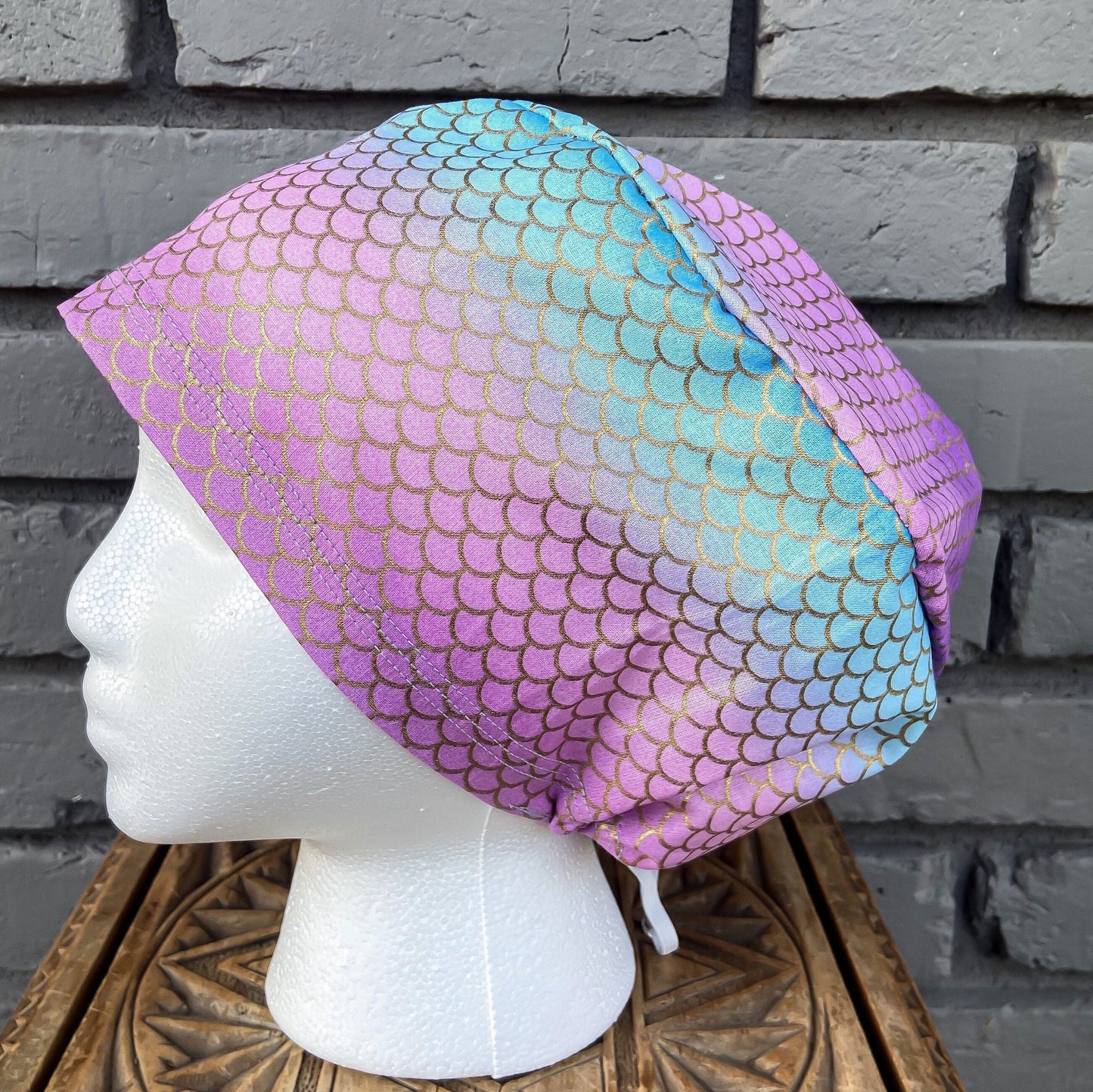 Mermaid Scrub Cap | Stitchy Witch Co.