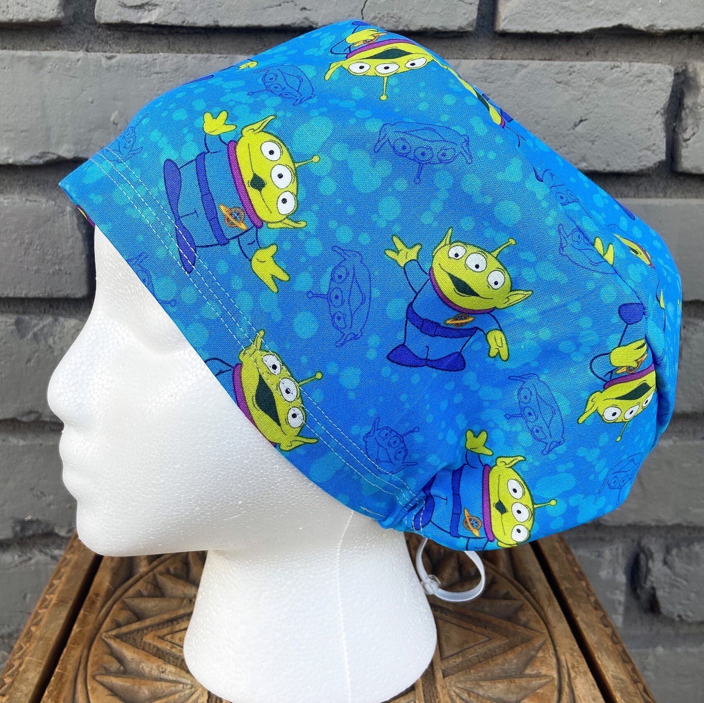 Alien Scrub Cap | Stitchy Witch Co.