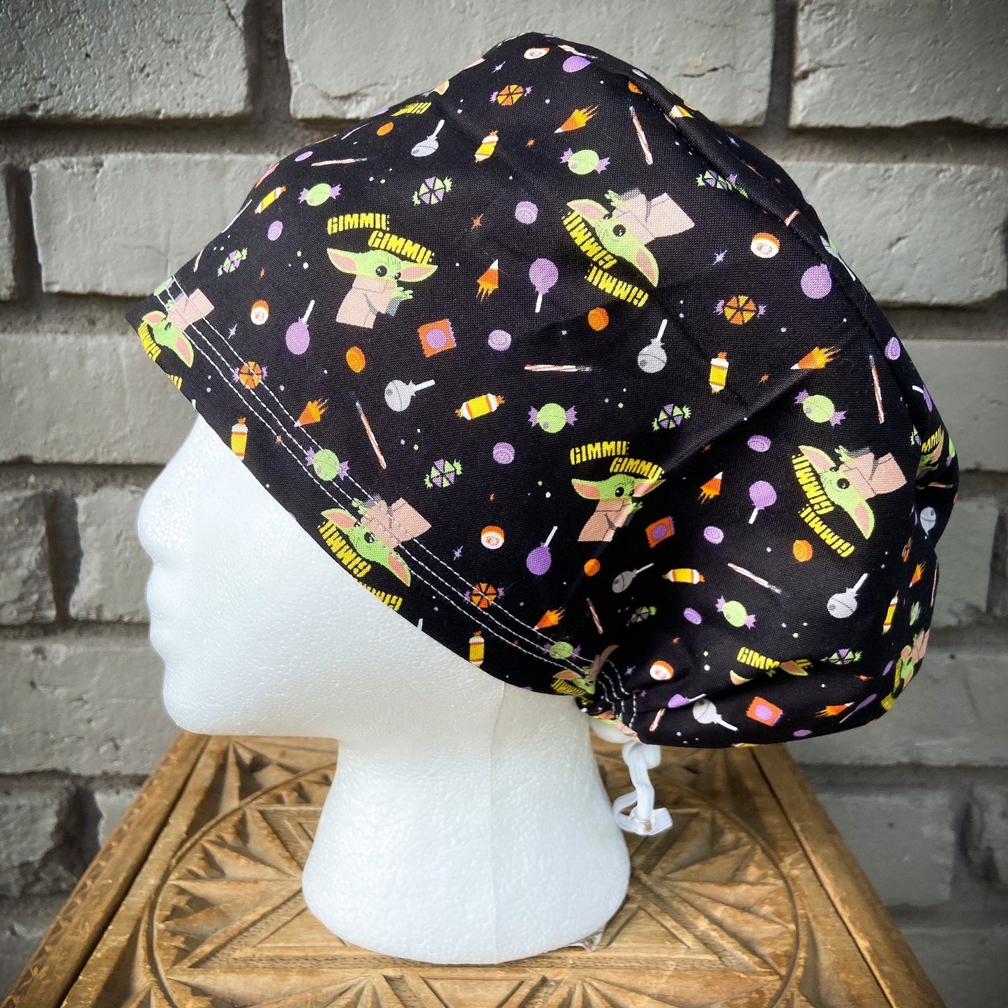 Halloween Scrub Cap | Stitchy Witch Co.