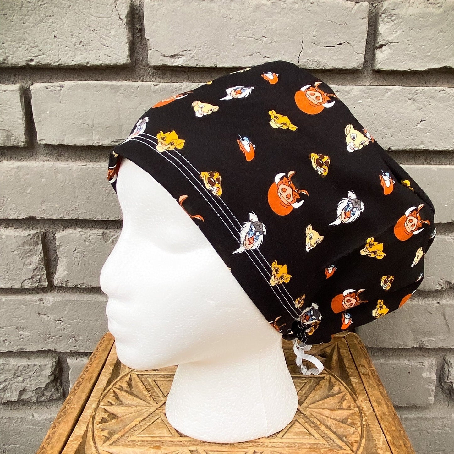 Lion Scrub Cap | Stitchy Witch Co.