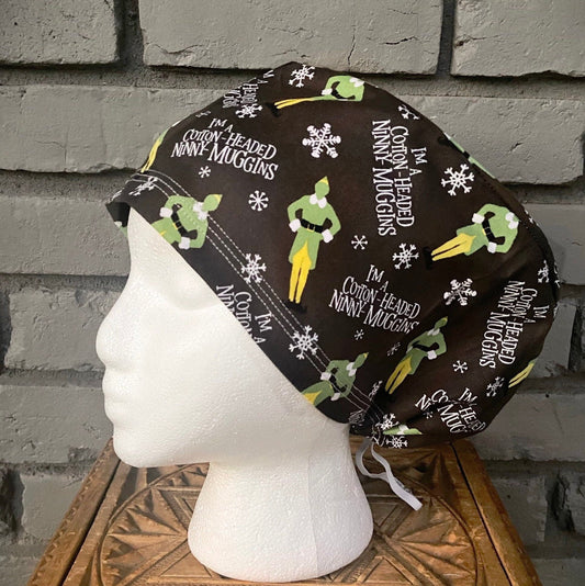 Christmas Scrub Cap | Stitchy Witch Co.