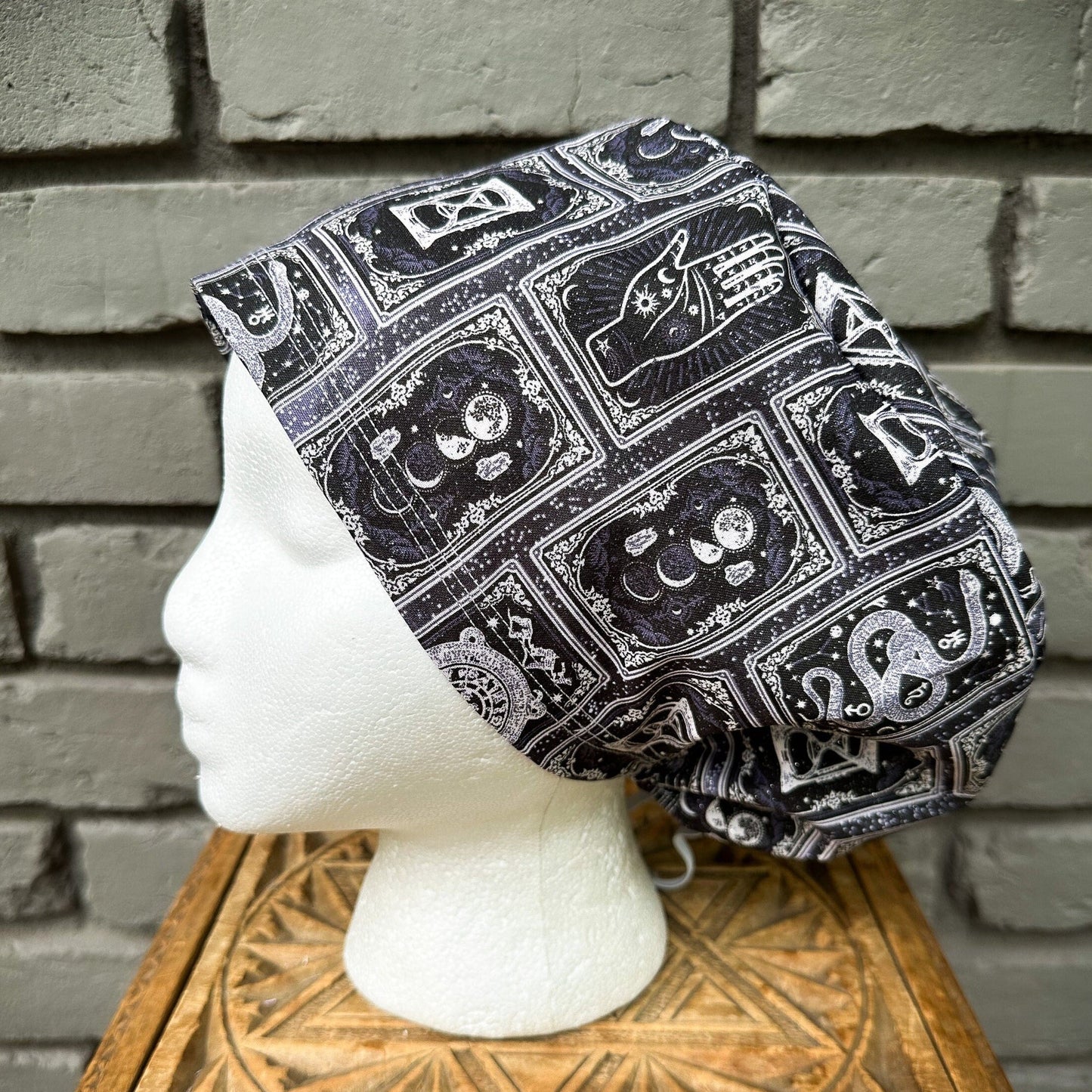 Tarot Card Scrub Cap | Stitchy Witch Co.