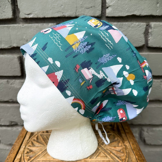 Hiking Scrub Cap | Stitchy Witch Co.